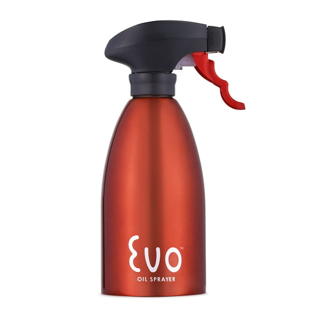 Evo 18/8 Stainless Steel Oil Sprayer, NonAerosol for Olive Oil