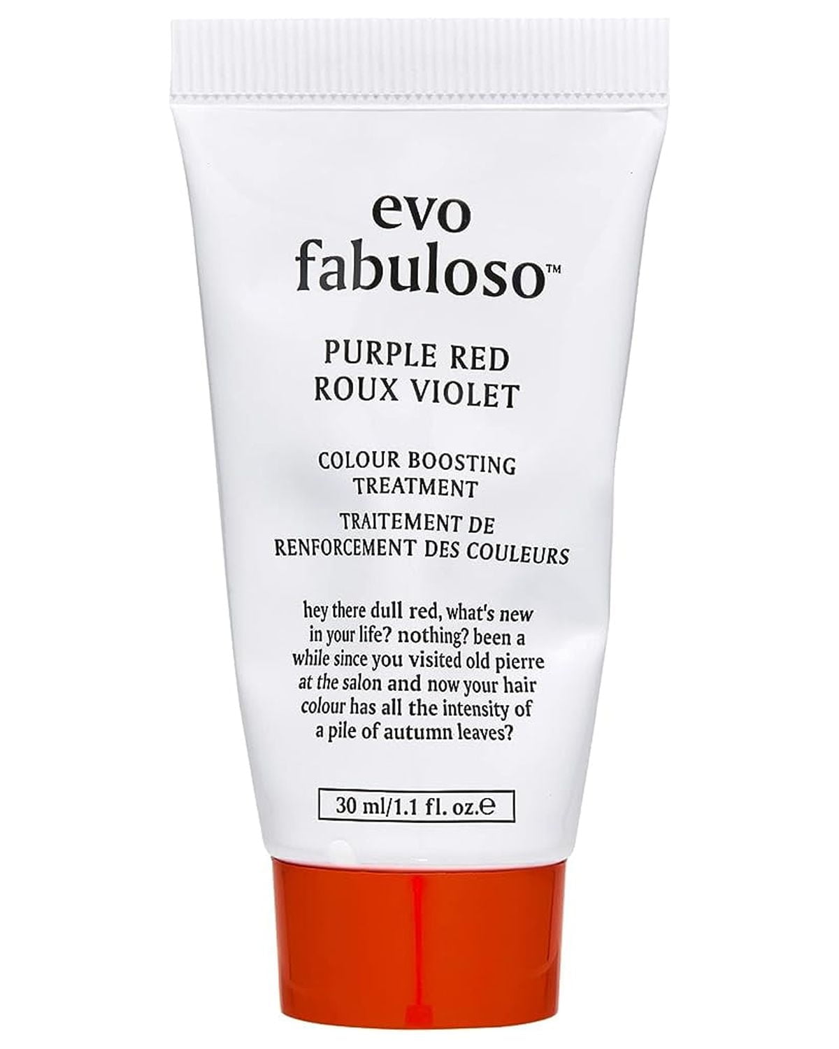 Evo Fabuloso Purple Red Colour Boosting Treatment for Dry Hair