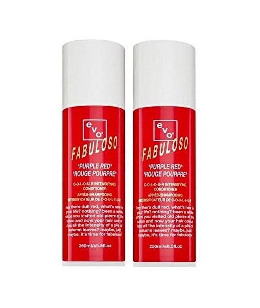 Evo Fabuloso Purple Red Colour Intensifying Conditioner Size 8.5 oz 2