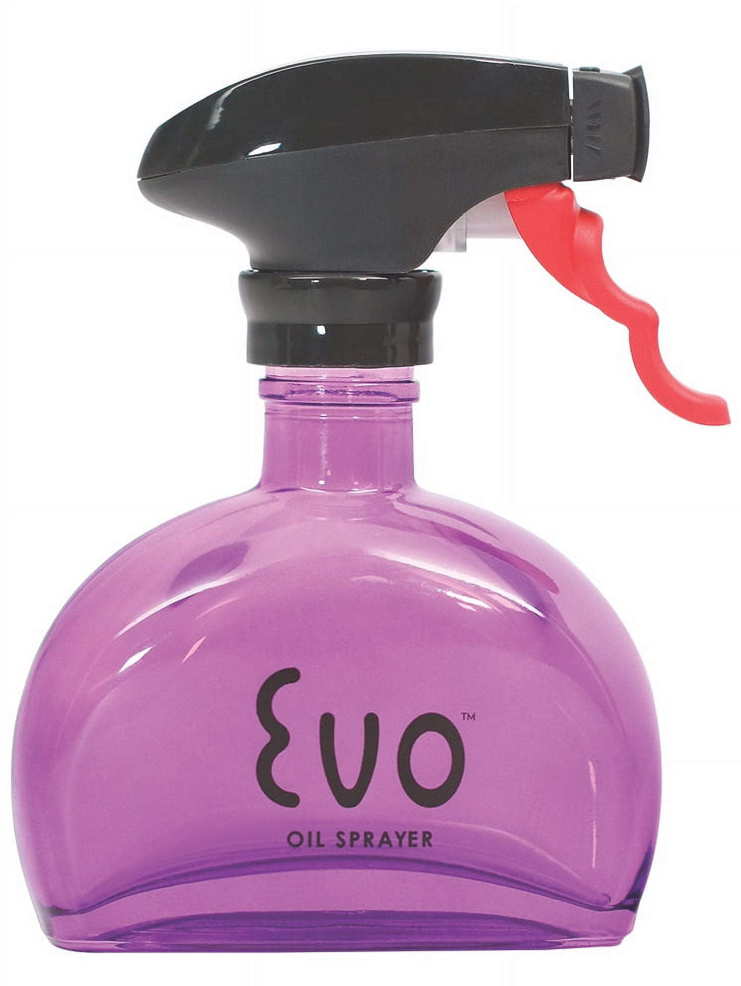 Evo Glass Oil Sprayer, NonAerosol for Olive Oil, Cooking Oils, and