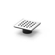 Evo Lite 4-1/2 Plus Brushed Square Drain