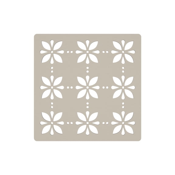 Evo Lite 4-1/2" Spring Nickel Square Drain