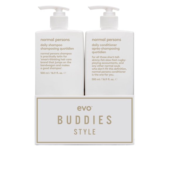 Evo Normal Persons Shampoo & Conditioner 16.9 Oz Combo Pack