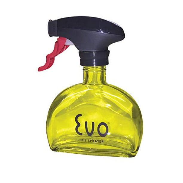 Evo Oil Sprayer Evo Glass Trigger Sprayer Bottle, NonAerosol for Olive
