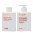 thumbnail image 1 of Evo Ritual Salvation Repairing Shampoo & Conditioner 10.1 Oz Set, 1 of 2