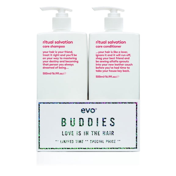 Evo Ritual Salvation Shampoo and Conditioner 16.9 fl oz Duo Pack