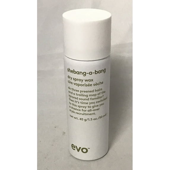 Evo Shebang-a-Bang Dry Spray Wax 1.5oz TRAVEL SIZE!