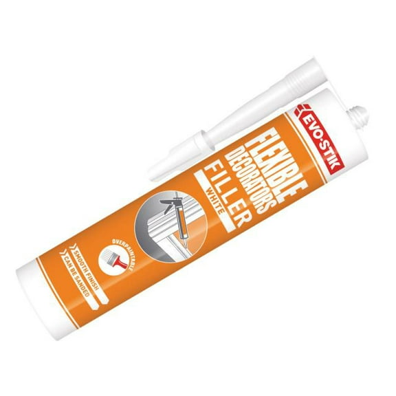 Evo-Stik - Decorators Flexible Acrylic Filler White C20