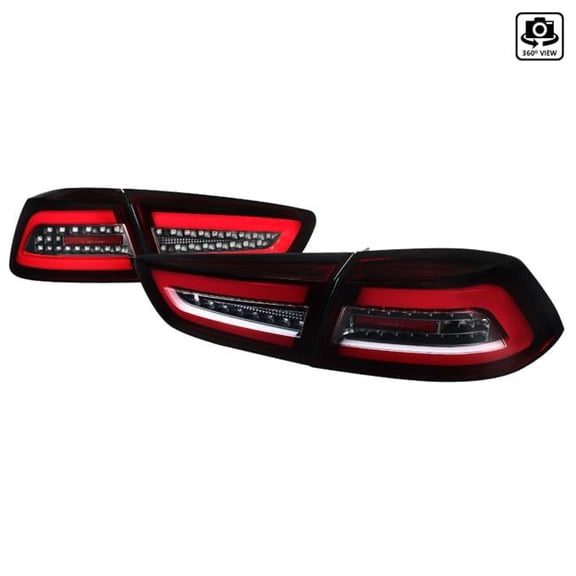 Evo X LED Tail Lights for 2008-2017 Mitsubishi Lancer - Red
