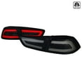 thumbnail image 1 of Evo X LED Tail Lights with Smoke Lensfor 2008-2017 Mitsubishi Lancer - Glossy Black, 1 of 1