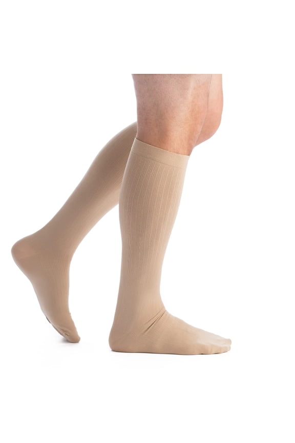 Men's Classic Ribbed 15-20 mmHg Compression Socks