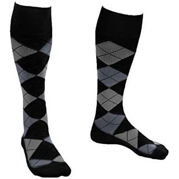 EvoNation Patterns Classic Argyle 15-20 mmHg Compression Socks