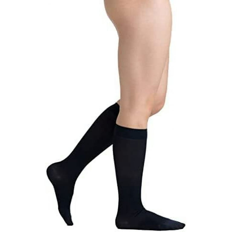 EvoNation Surgical Opaque 20-30 mmHg Knee High Compression Stockings, Men's  and Women's