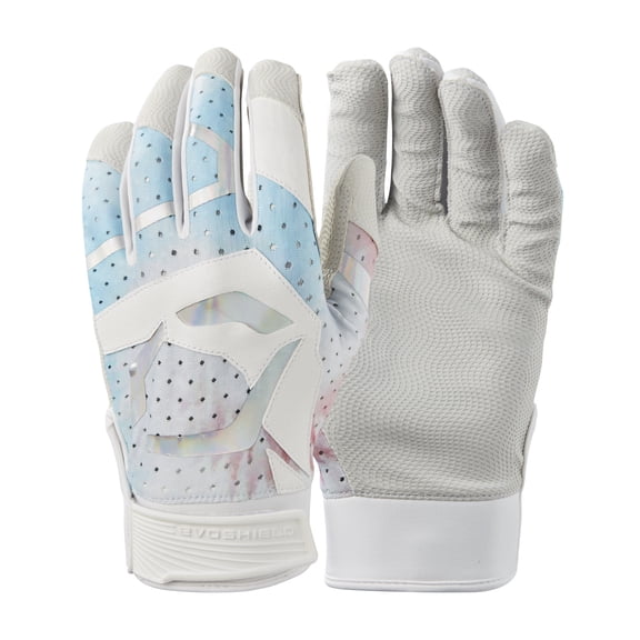 EvoShield Adult Daze Batting Gloves, White, Double Extra Large