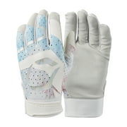 EvoShield Adult Daze Batting Gloves, White, Small