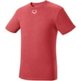 thumbnail image 1 of Evoshield Men's Blended Baseball T-Shirt Scarlet 3XL, 1 of 3