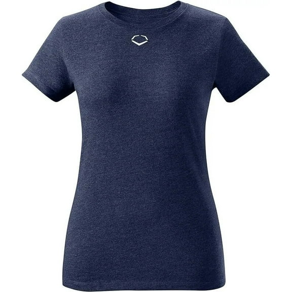 Evoshield Women's Blended Softball T-Shirt Navy L