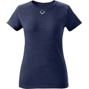 Evoshield Womens Blended Softball T-Shirt Navy 2XL