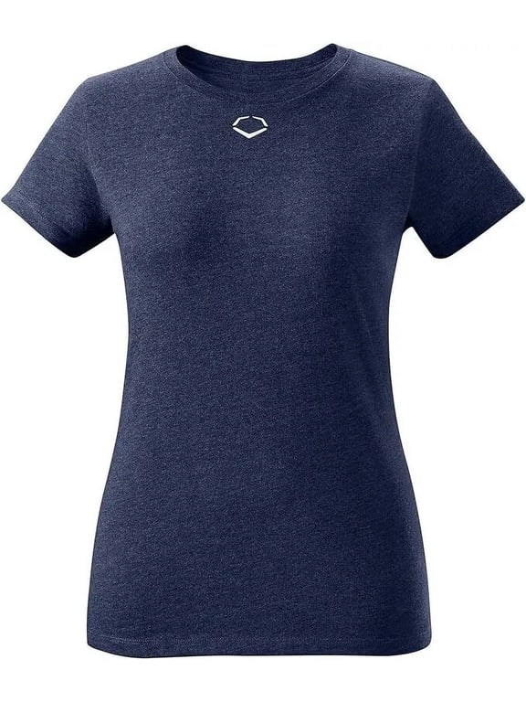 Women's Blended Softball T-Shirt Navy 2XL