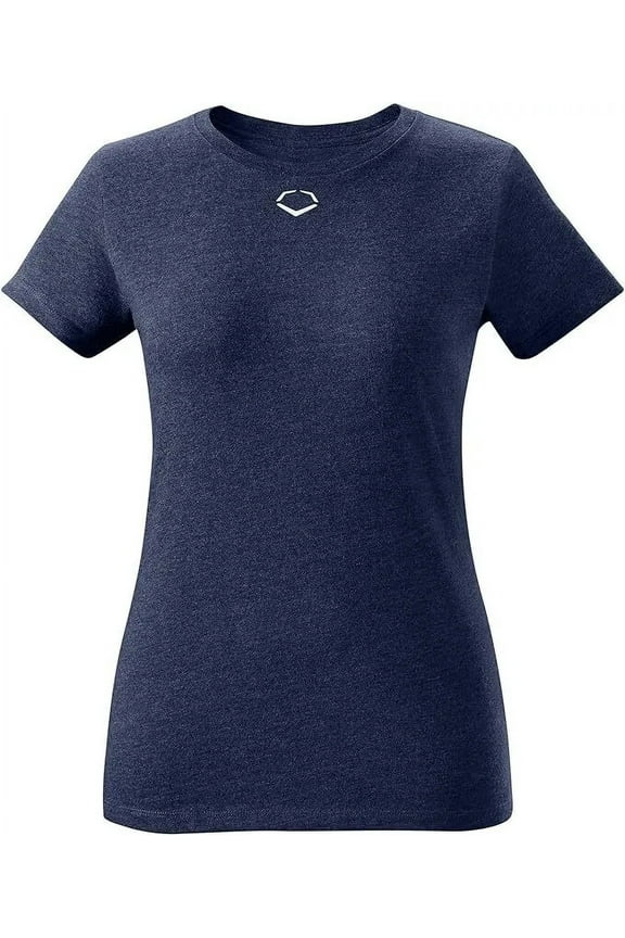 Women's Blended Softball T-Shirt Navy L
