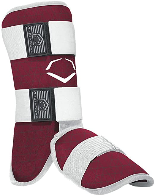 防具 EVOSHIELD CUSTOM-MOLDING LEG GUARD EvoShield Adult EvoCharge Batter's Leg Guard - Purple - Walmart.com