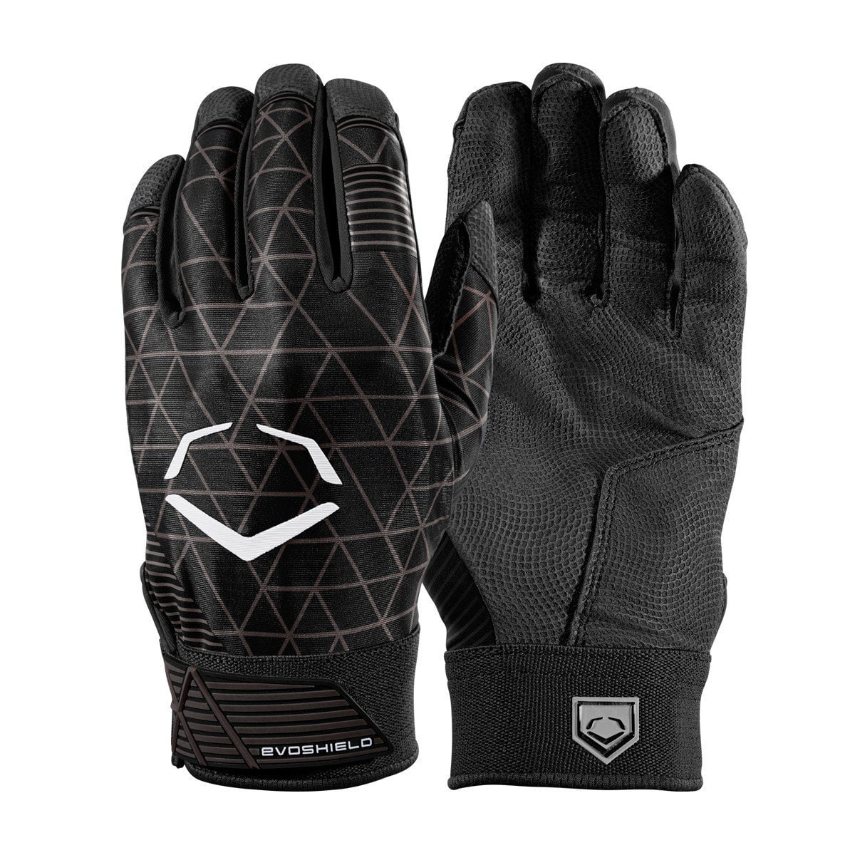EvoShield Evocharge Batting Gloves (Youth Medium/ Black)