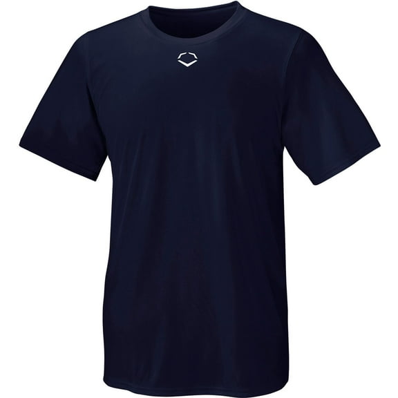 EvoShield Men's E306 Tech Tee (Navy, L)