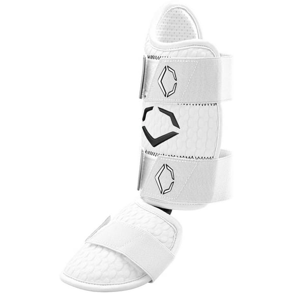 EvoShield Pro-SRZ 2.0 Batter's Leg Guard (White, Right-Handed Batter)