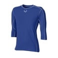 thumbnail image 1 of EvoShield Pro Team Youth Boy's Mid Sleeve Workout Tee Shirt Moisture-Wicking, Royal, Large, 1 of 2