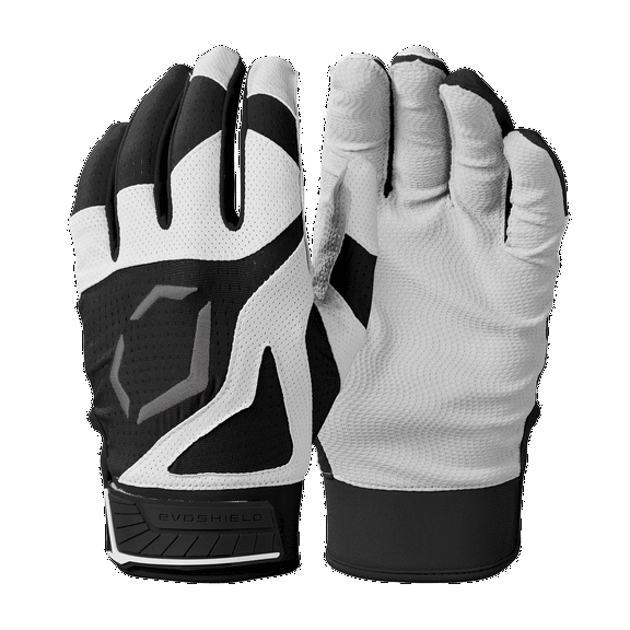 EvoShield SRZ-1 Adult Batting Gloves, Double Extra Large, Black