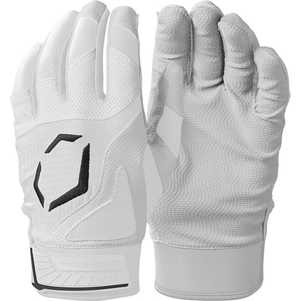 EvoShield SRZ-1 Youth Batting Gloves, Large, White - Walmart.com