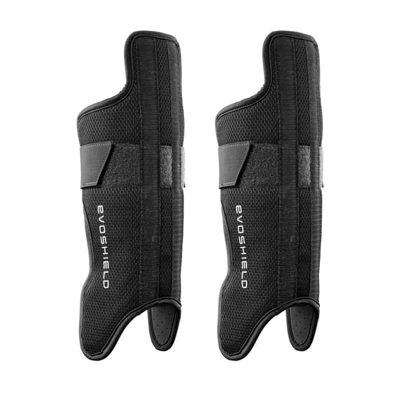 EvoShield Women's/Intermediate Pro-SRZ Gel-to-Shell Catcher's Lower Leg Guards (Black,One Size)