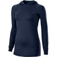 thumbnail image 1 of EvoShield Women's Lightweight Training Hoodie (Navy, XL), 1 of 3