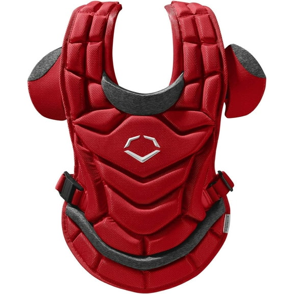 EvoShield Women's Pro-SRZ 15'' Softball Catcher's Chest Protector (Scarlet)