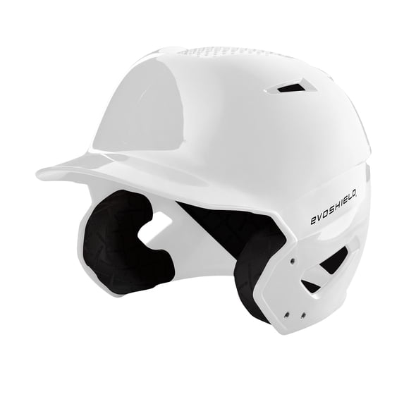 EvoShield XVT Batting Helmet Gloss Finish, White, Small and Medium