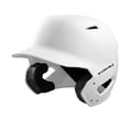 thumbnail image 1 of EvoShield XVT Batting Helmet Matte Finish, White, Youth, 1 of 4