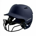 thumbnail image 1 of EvoShield XVT Batting Helmet Matte Finish with Facemask, Navy, Small and Medium, 1 of 2