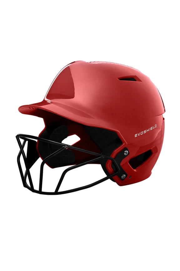 XVT Luxe Fitted Batting Helmet with Softball Facemask