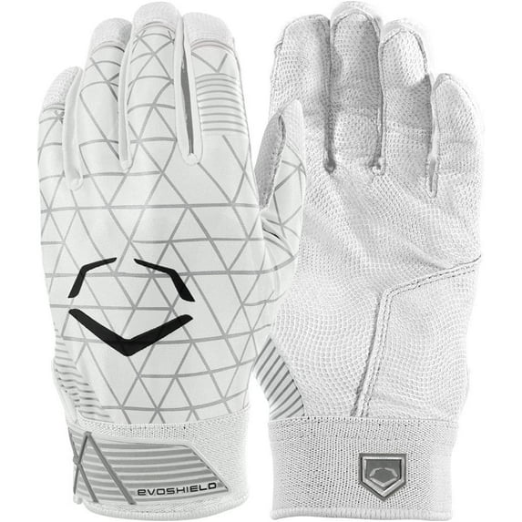 EvoShield Youth EvoCharge Protective Batting Gloves - White