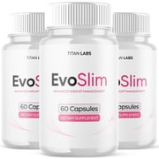 EvoSlim Advanced Formula Pills Supporting Your Active Lifesyle Naturally Capsules 3 Pack