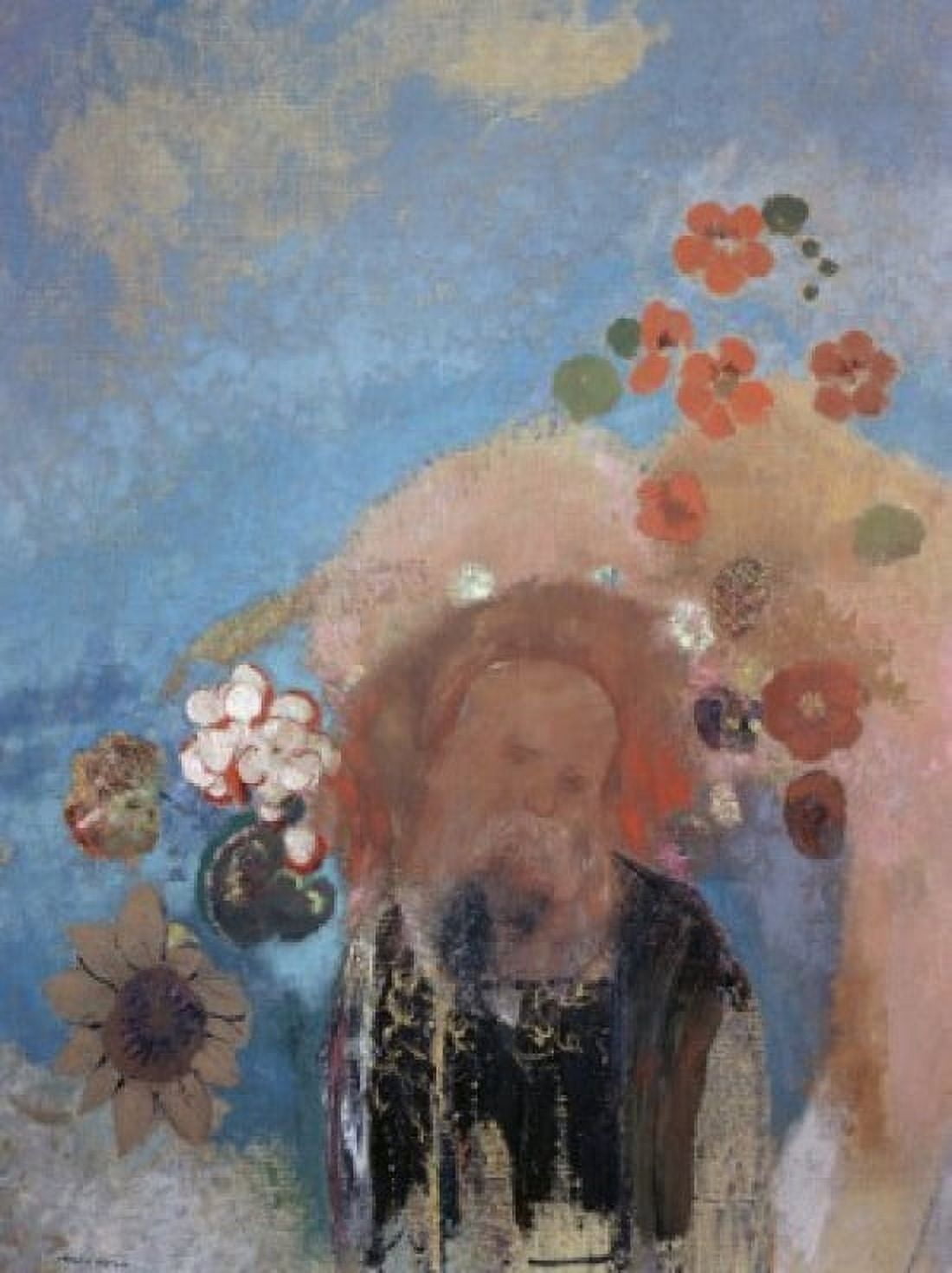 Evocation Of Roussel 1912 Odilon Redon (1840-1916 French) National Gallery of Art Washington DC USA Canvas Art - Odilon Redon (18 x 24)