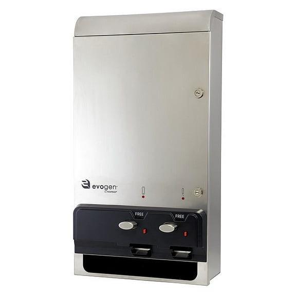 Evogen San Nap & Tamp Disp,26 in H,Coin Free EV1SS-FREE
