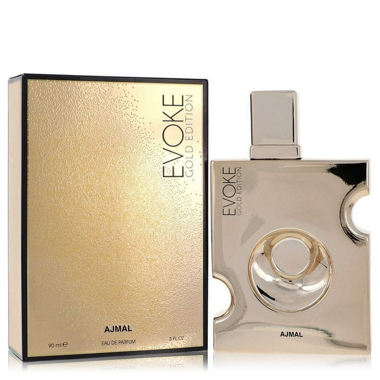 Ajmal Evoke Gold Eau De Parfum Spray By Ajmal - 3 oz Ajmal Evoke Gold Eau De Parfum Spray By Ajmal - 3 oz