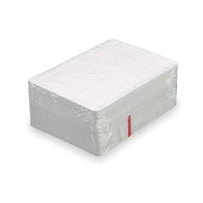 Blank ID Cards,30mil,2-1/8x3-1/2,PK100 C4001-A