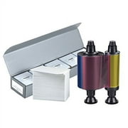Evolis R3011 YMCKO Color Ribbon + 500 PVC Cards