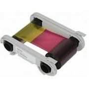 Evolis R5F002AAA YMCKO Card Printer Ribbon، 200 Prints per Roll