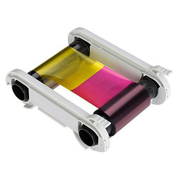 Evolis YMCKO Color Ribbon for Zenius and Primacy ID Card Printers - 200 Prints - R5F002AAA