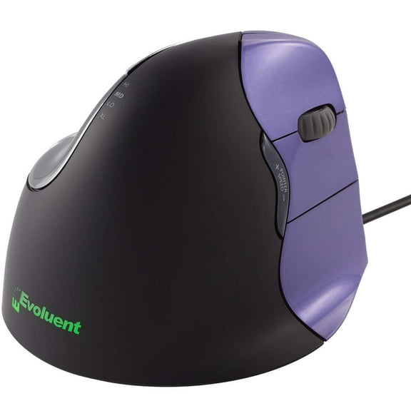 Evoluent VM4S Vertical Mouse 4 Small Right Handed Wired