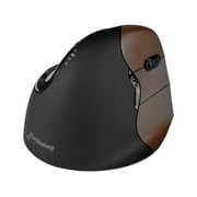 Evoluent Verticalmouse 4 Small Wireless Mouse - Optical - Wireless - Radio Frequency - USB - 2600 dpi - Scroll Wheel - 6 Buttons - Right-handed Only