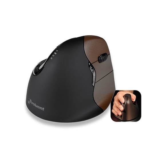 Evoluent VerticalMouse 4 Small Wireless Mouse VM4SW